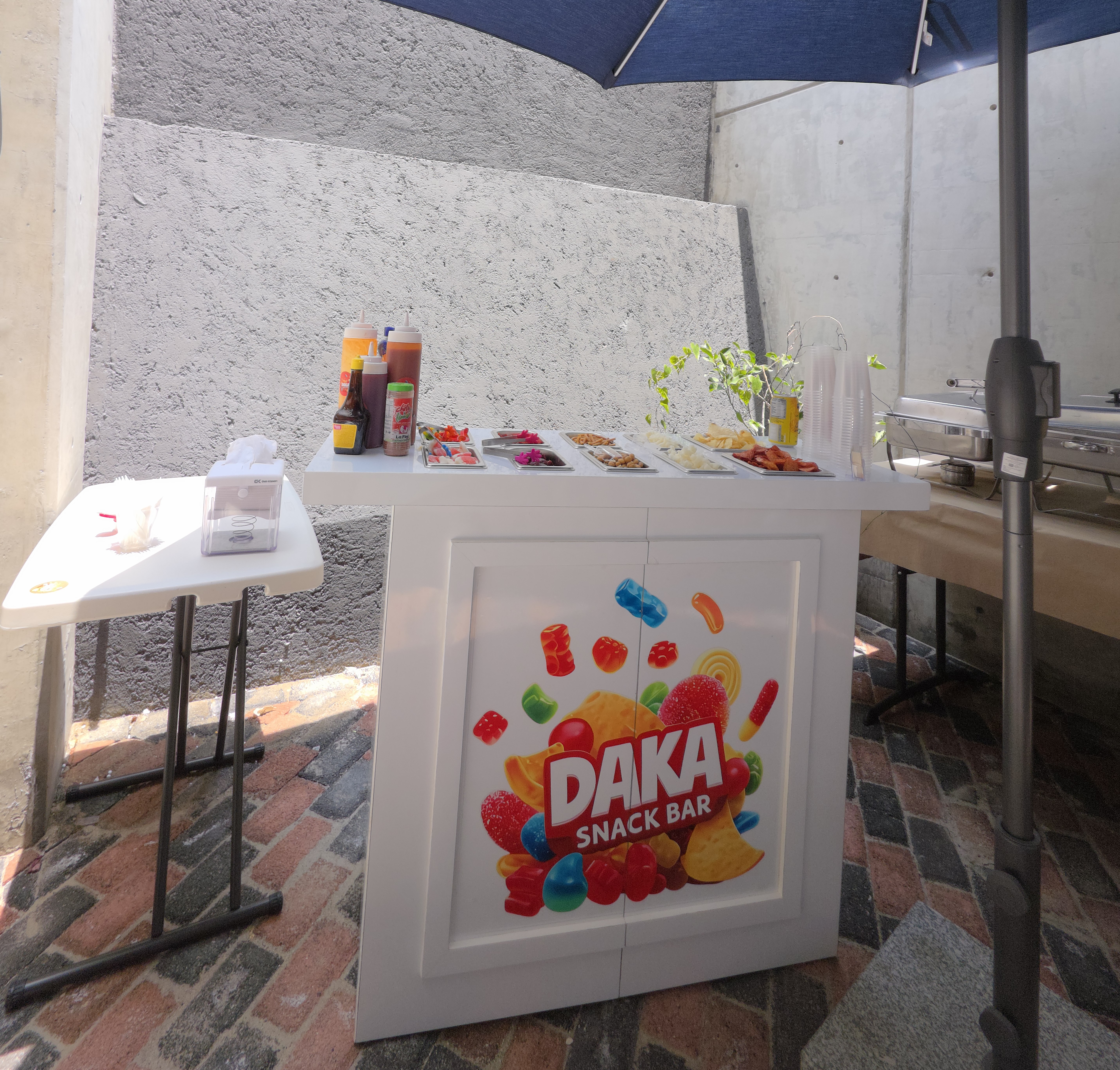 Barra DAKA en evento