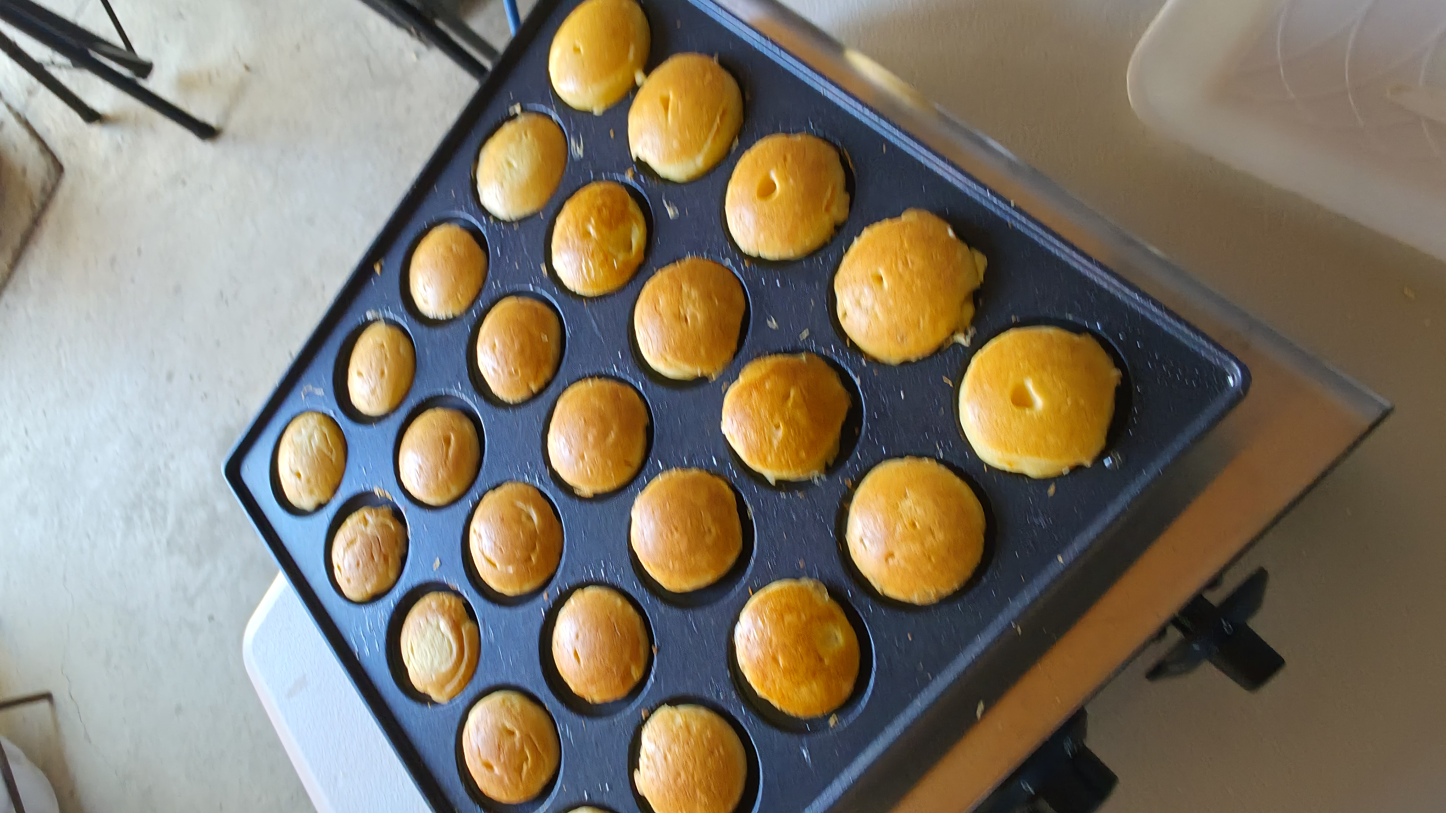 Mini Hot Cakes esponjositos en la plancha DAKA